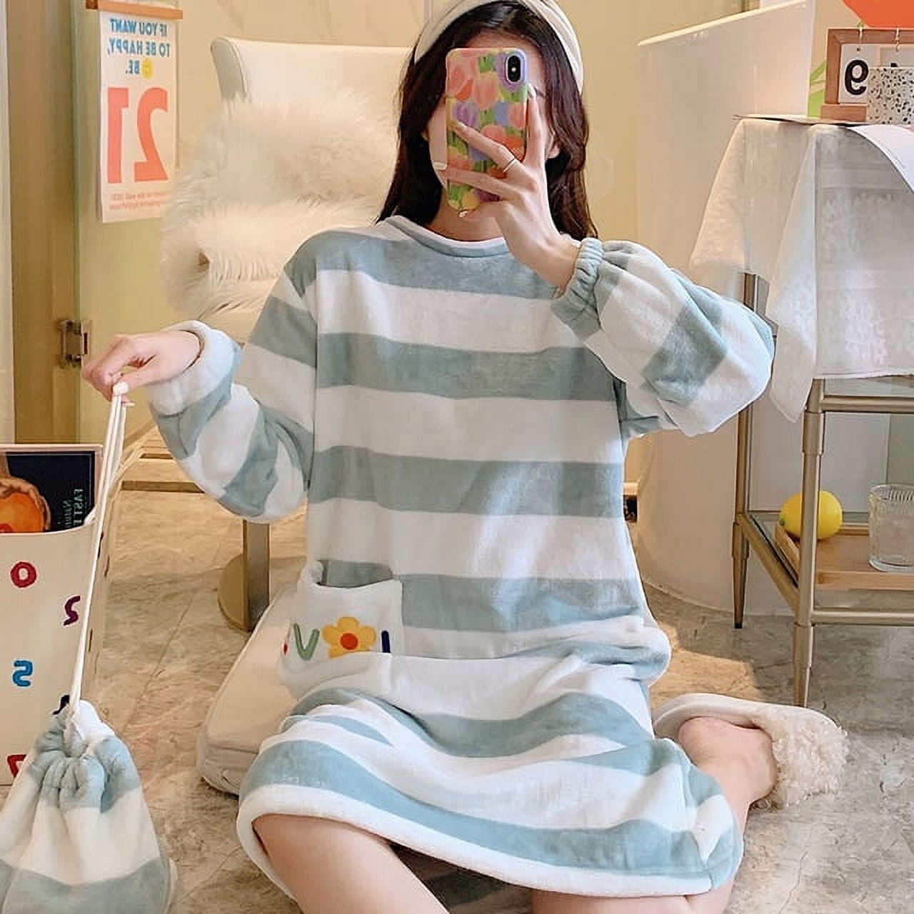 Flannel night dress 2025