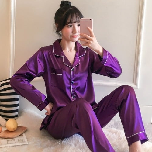 Pijamas Set Lingerie Sleepwear, Women's Home Pajamas
