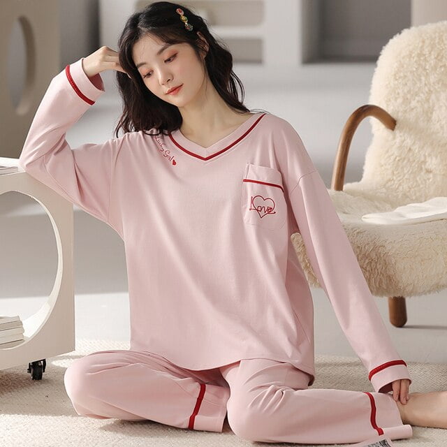 Generic Summer Women's Pajama Set Sleepwear Comfortable Pajama Sets Cotton  Casual Nightwear Pyjamas Home Wear Home Clothes