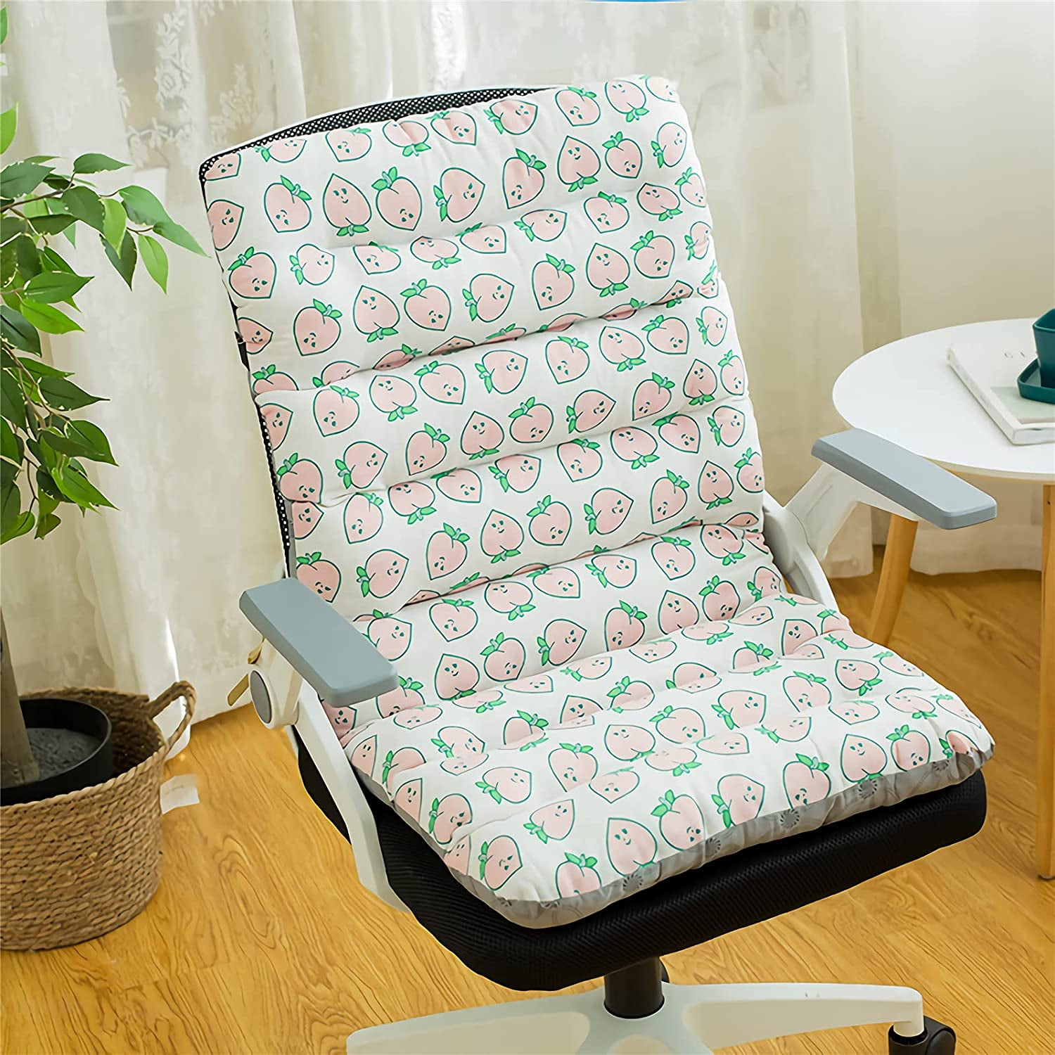 Riguas Sofa Cushion Donut Design Chair Pads Sofa Office Floor Pillow Breathable Non-Slip Plush Seat Pad Overstuffed Rocking Chair Cushion Home Decor