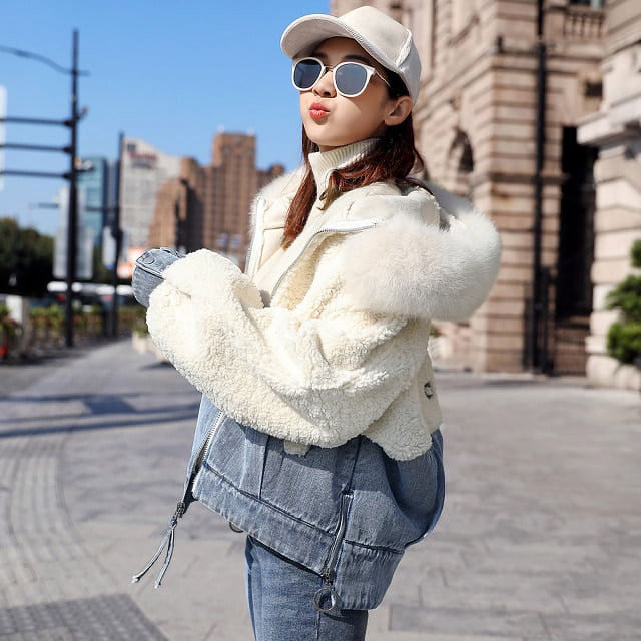 Jean winter clearance coat