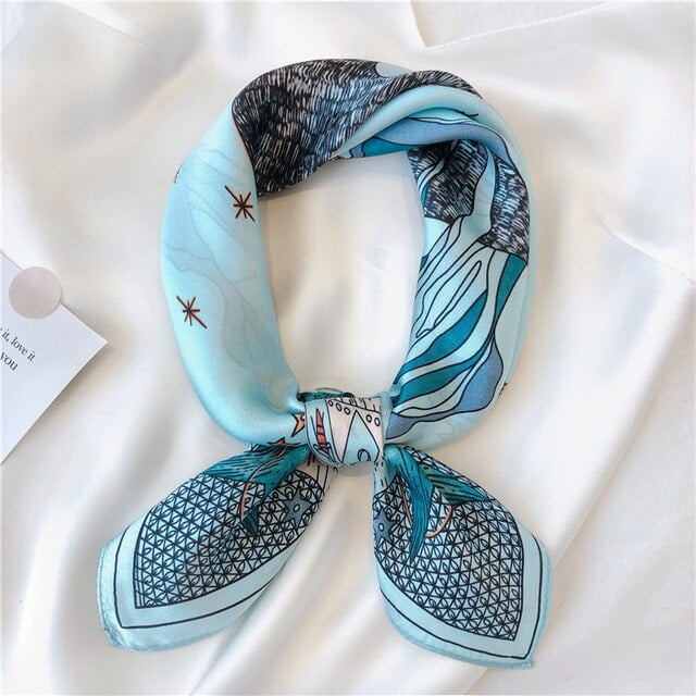 Small square scarf deals