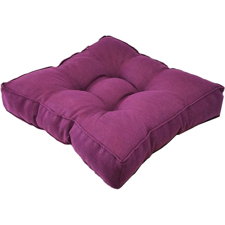 Purple dining 2024 chair cushions