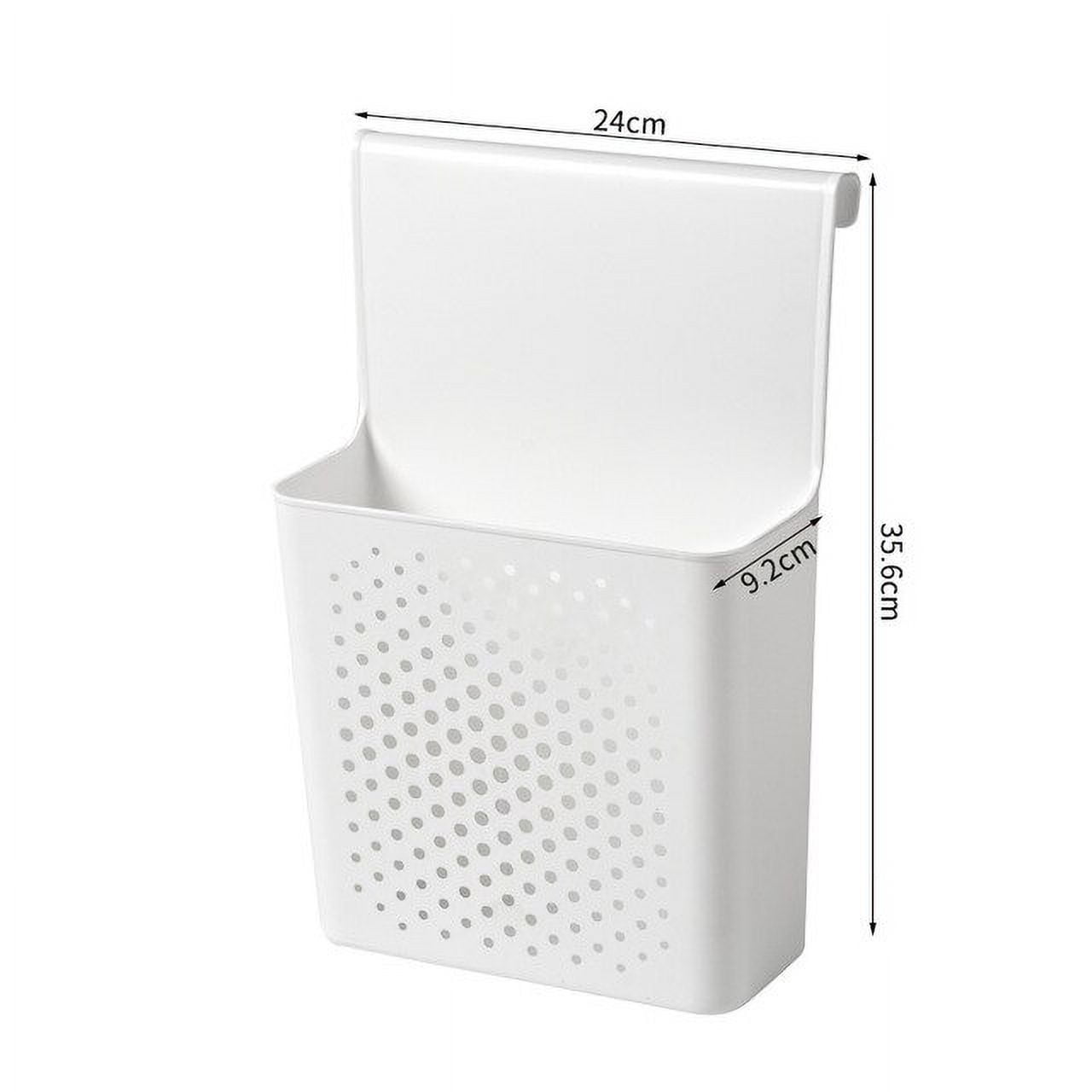 DanceeMangoo Wall Mounted Waste Bin Hanging Trash Bin for Kitchens