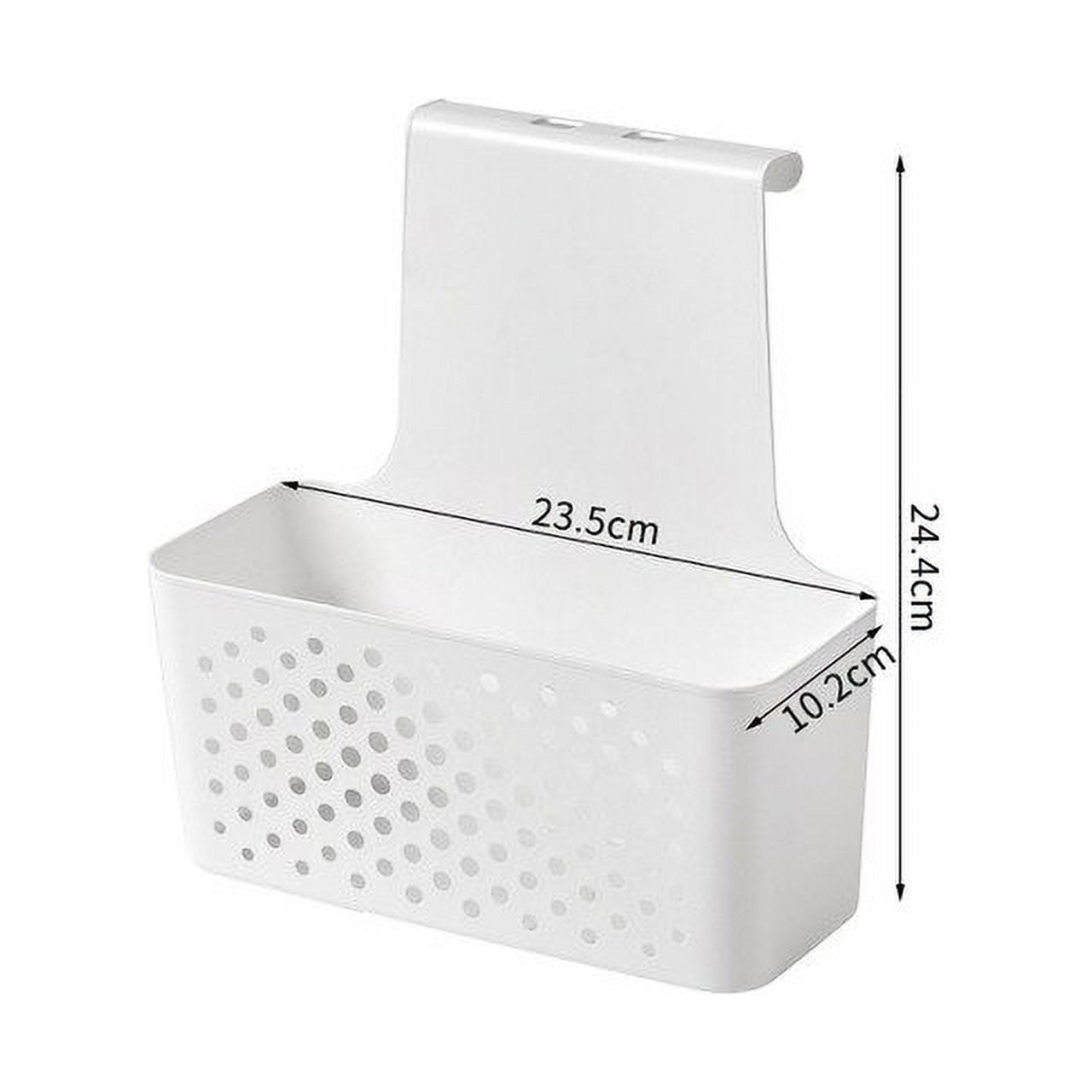 DanceeMangoo Wall Mounted Waste Bin Hanging Trash Bin for Kitchens