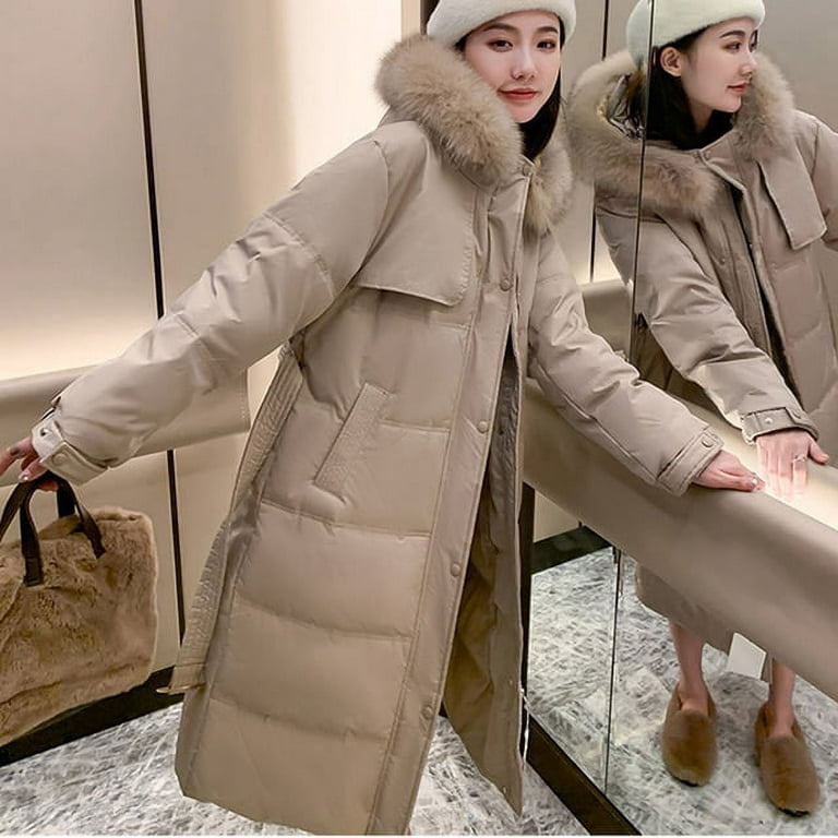 DanceeMangoo Warm Thicken Parkas New Coat Women Winter Clothes