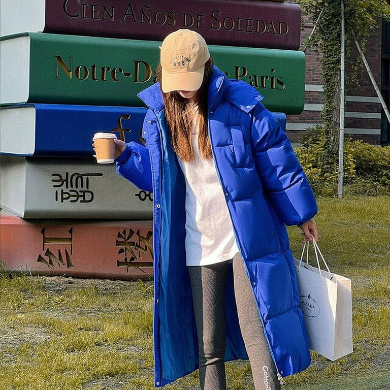 DanceeMangoo Winter Jacket Women Korean Mid-length Coat