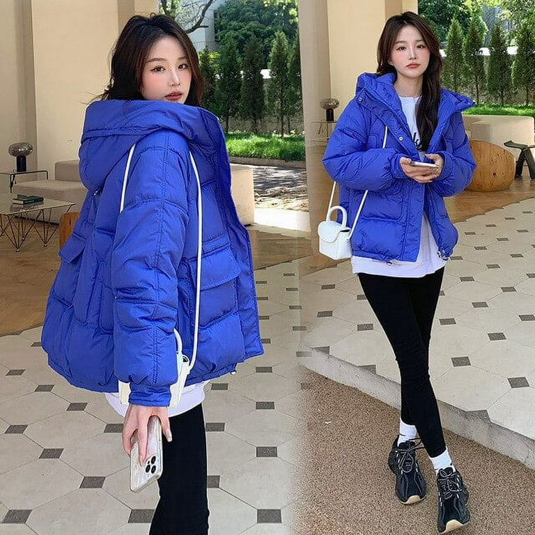 DanceeMangoo Winter Clothes Women Clothing Fashion Korean Loose Jacket  Hooded Short Coats and Jackets for Women Parkas Ropa De Invierno Mujer