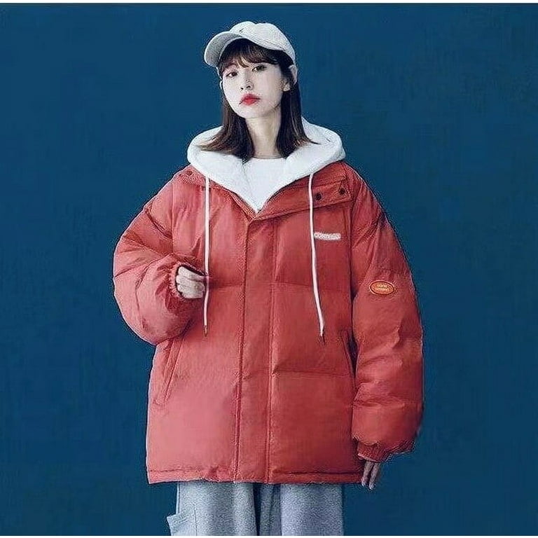 DanceeMangoo Winter Jacket Women Korean Hooded Coat Women Clothing Thicken Long  Coats and Jackets for Women Loose Parkas Parka Femme Zm 