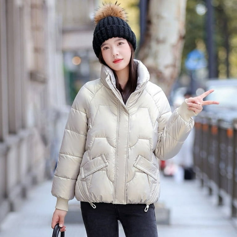 DanceeMangoo Winter Coat Women New Korean Fashion Parkas Casual Warm Coats  and Jackets for Women Short Jacket Manteau Femme Hiver Zm2774
