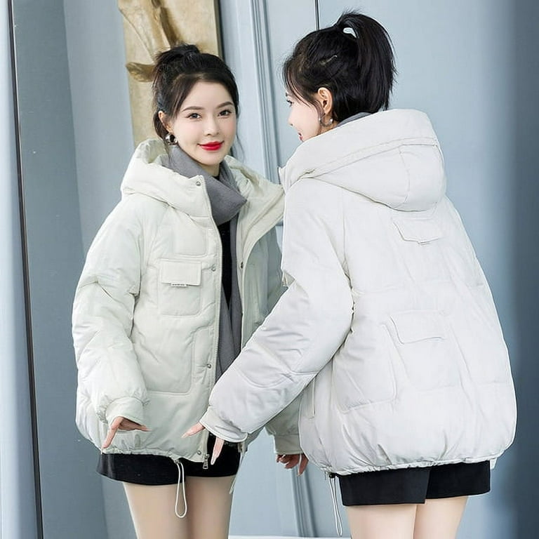 DanceeMangoo Winter Jacket Women Korean Short Coat Women Clothing Thicken  Warm Coats and Jackets for Women Loose Parkas Parka Femme Zm 