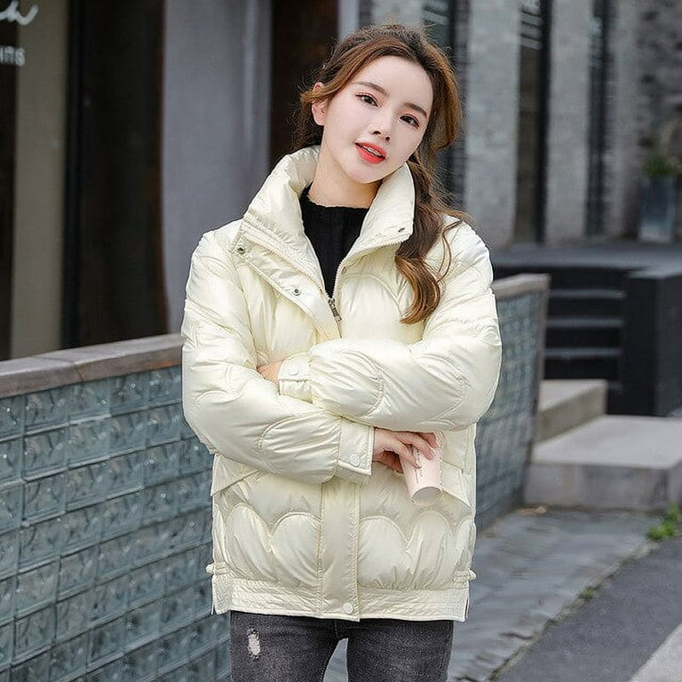 DanceeMangoo Winter Jacket Women Korean Short Coat Women Clothing