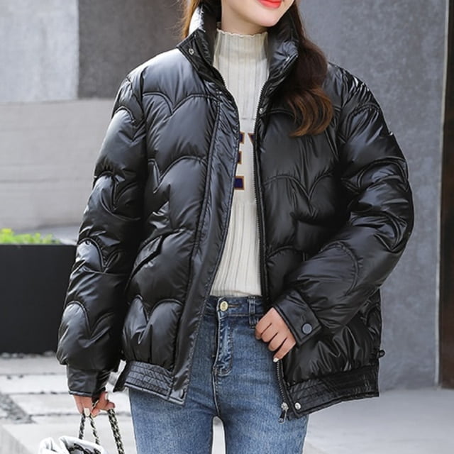 DanceeMangoo Winter Jacket Women New Womens Bread Jacket Korean Fashion  Cotton Coat Female Clothing Warm Solid Parkas Sqq1382 