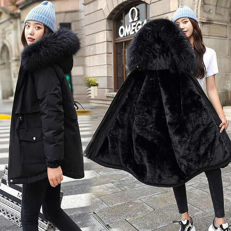 Men's Faux Fur Jacket Lapel Short Style Thickened Loose Casual