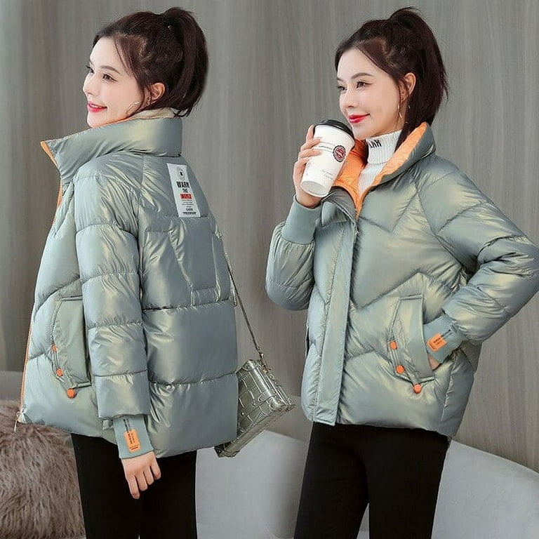DanceeMangoo Winter Jacket Women Thicken Warm Coats and Jackets for Women  Korean Casual Short Coat Women Clothing Loose Parkas Parka Femme Zm