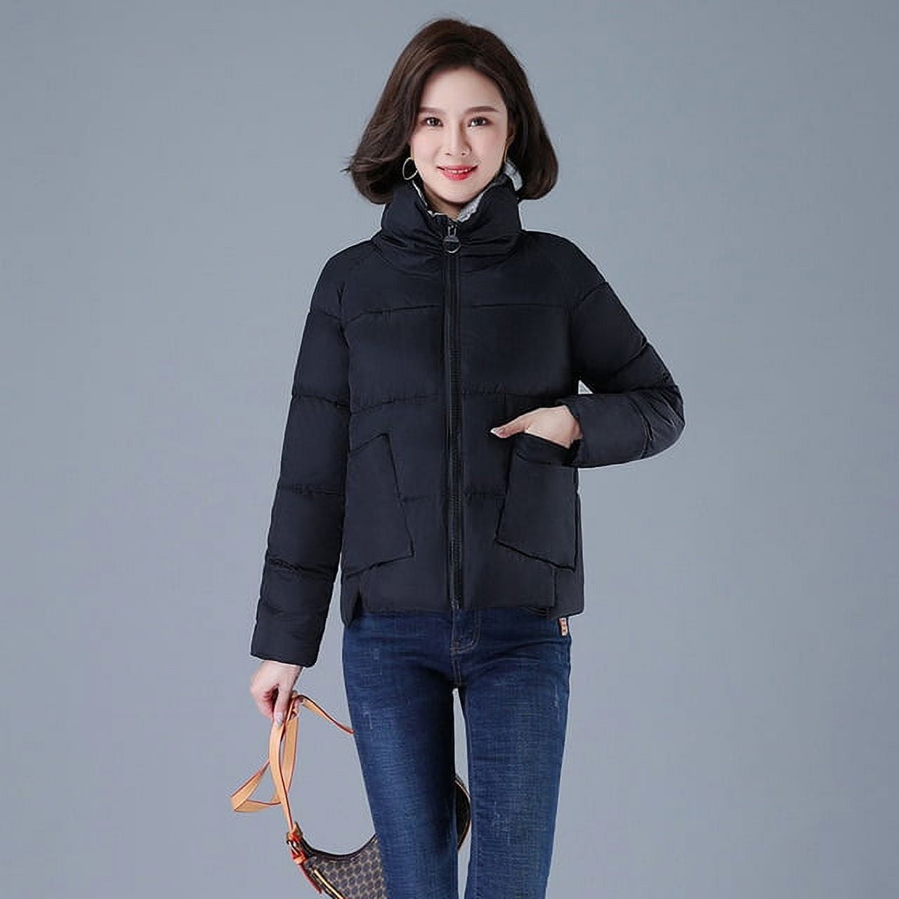 DanceeMangoo Winter Clothes Women Clothing Fashion Korean Loose Jacket  Hooded Short Coats and Jackets for Women Parkas Ropa De Invierno Mujer 