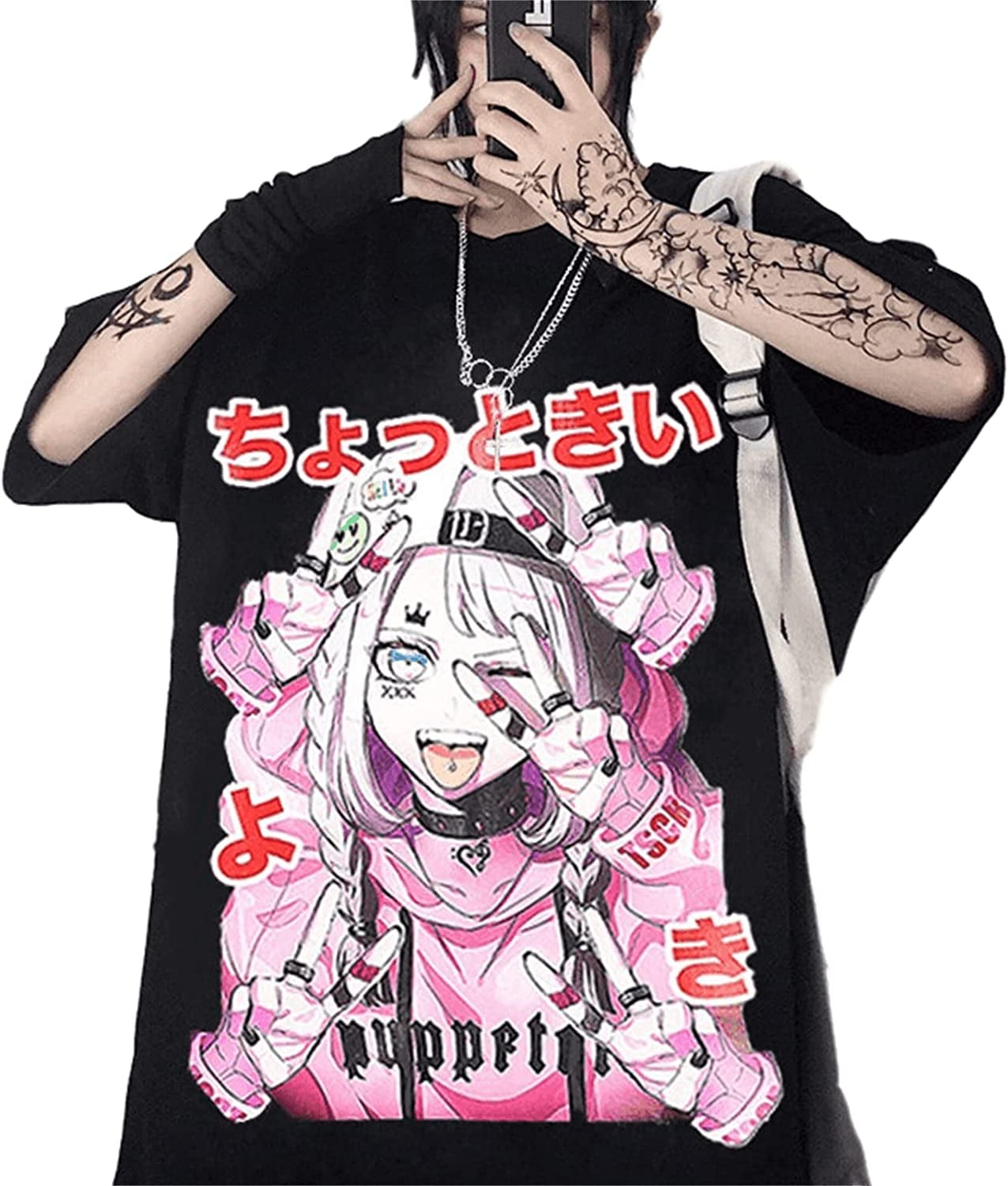 Dropship Crop Top Harajuku Brown T-shirt Female Sexy Anime Goth Print  Spring And Summer New Fashion T-shirt Women Tops to Sell Online at a Lower  Price