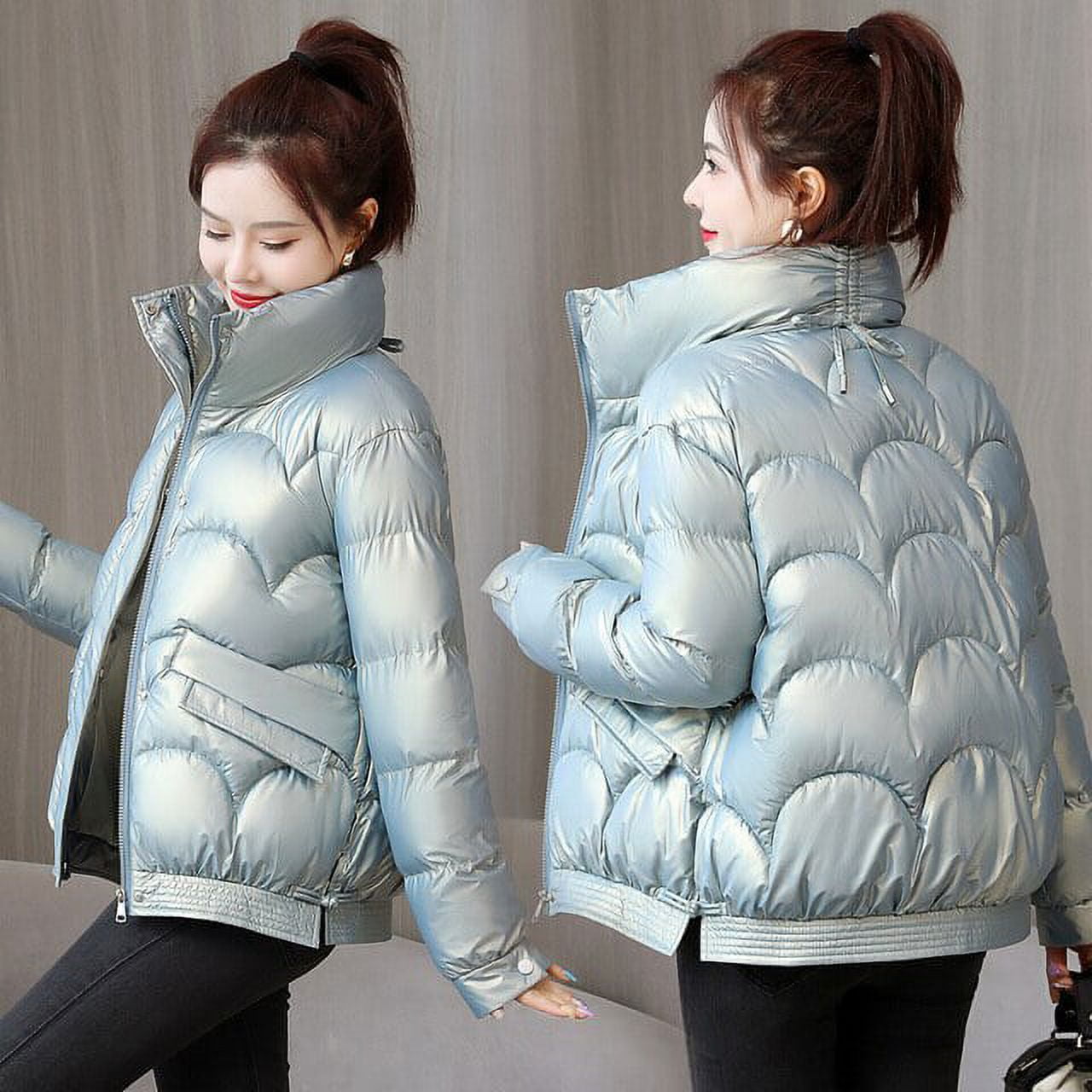 DanceeMangoo Winter Jacket Women Clothing Cotton-padded Coat Women Korean  Fashion New Bread Jackets Female Warm Coats Casaco Feminino Zm2770