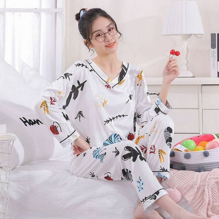 https://i5.walmartimages.com/seo/DanceeMangoo-Womens-Pajamas-Set-Spring-Autumn-V-neck-Girl-Elastic-Waist-Sleepwear-Set-Polyester-Womens-Long-Sleeve-Nightwear-Print-Top-Long_6ed4843e-40c8-4ea2-affd-e9639ba9f361.16dce290380ac25153ae9b13fbec446e.jpeg?odnHeight=768&odnWidth=768&odnBg=FFFFFF