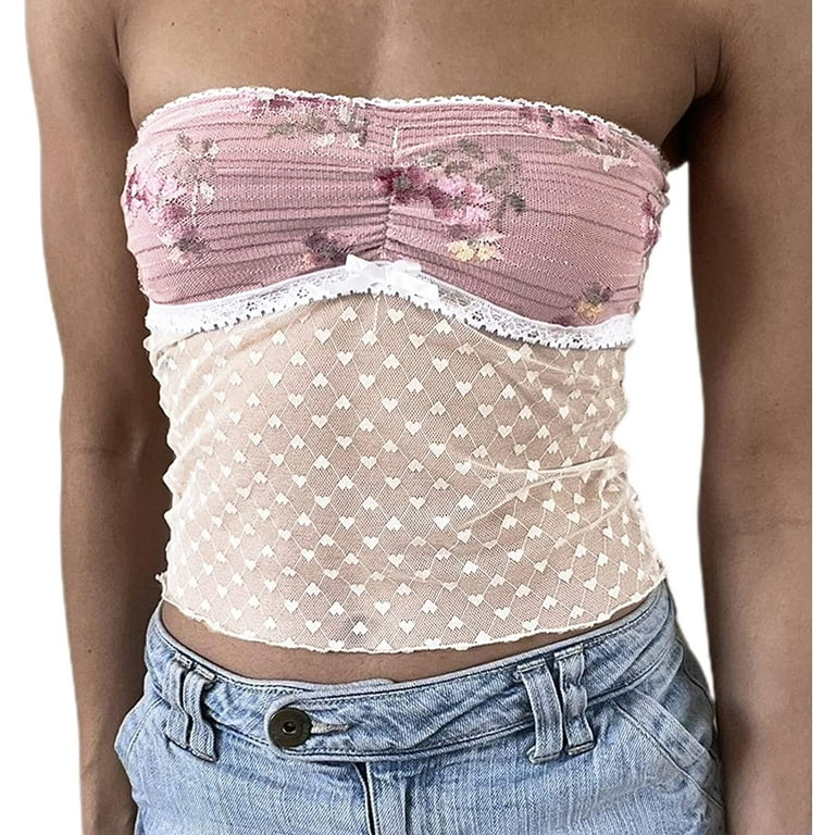 https://i5.walmartimages.com/seo/DanceeMangoo-Womens-y2k-Sexy-Sheer-Lace-Frill-Strapless-Tube-Top-Embroidery-Patchwork-Strapless-Bandeau-Crop-Top_77443fb8-82f3-4faa-b6f5-048b77c5a724.996596baee321f96a0c1f7ad59679162.jpeg?odnHeight=768&odnWidth=768&odnBg=FFFFFF