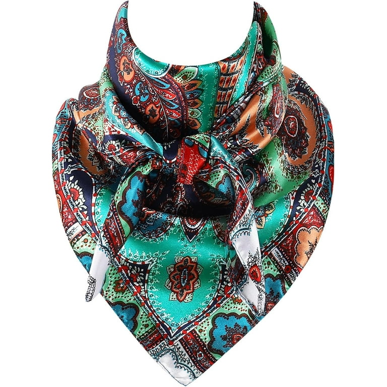 Wild Rags For Women Wyoming Traders Paisley Cowboy Wild Rag 100