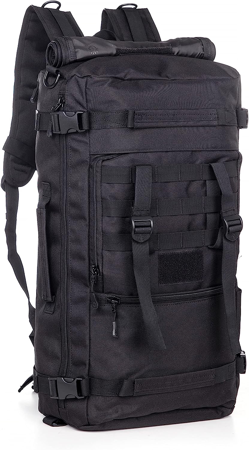 DanceeMangoos 50L 3 Way Tactical Backpack Military MOLLE Assault ...