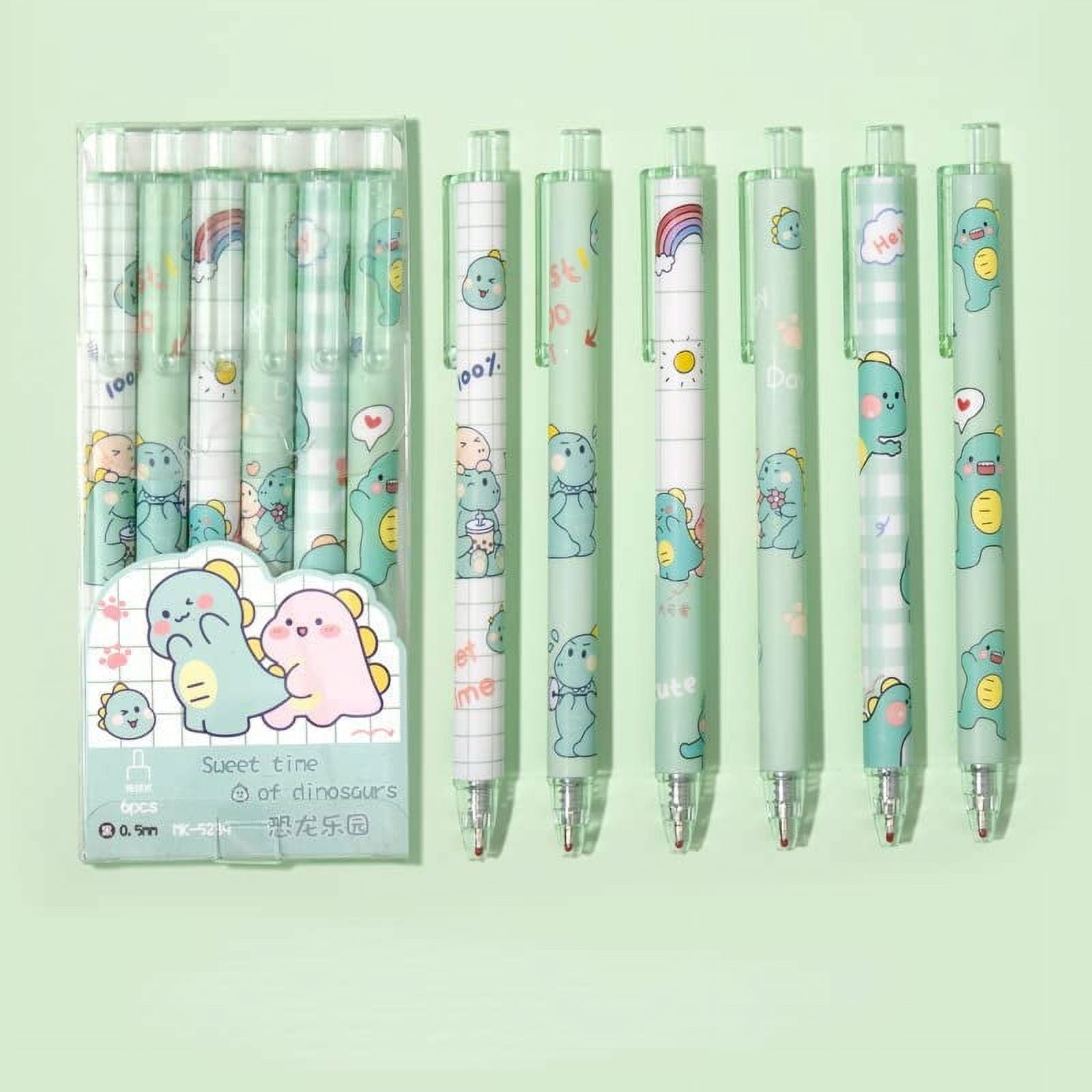 Wholesale Gel Pens Cute Gel Pen Korean Kawaii Funny Stationery 05mm  Needletype Water Pen For Girls School Supplies 2022 Gift Office Accessories  J230306 From Us_oregon, $15.26