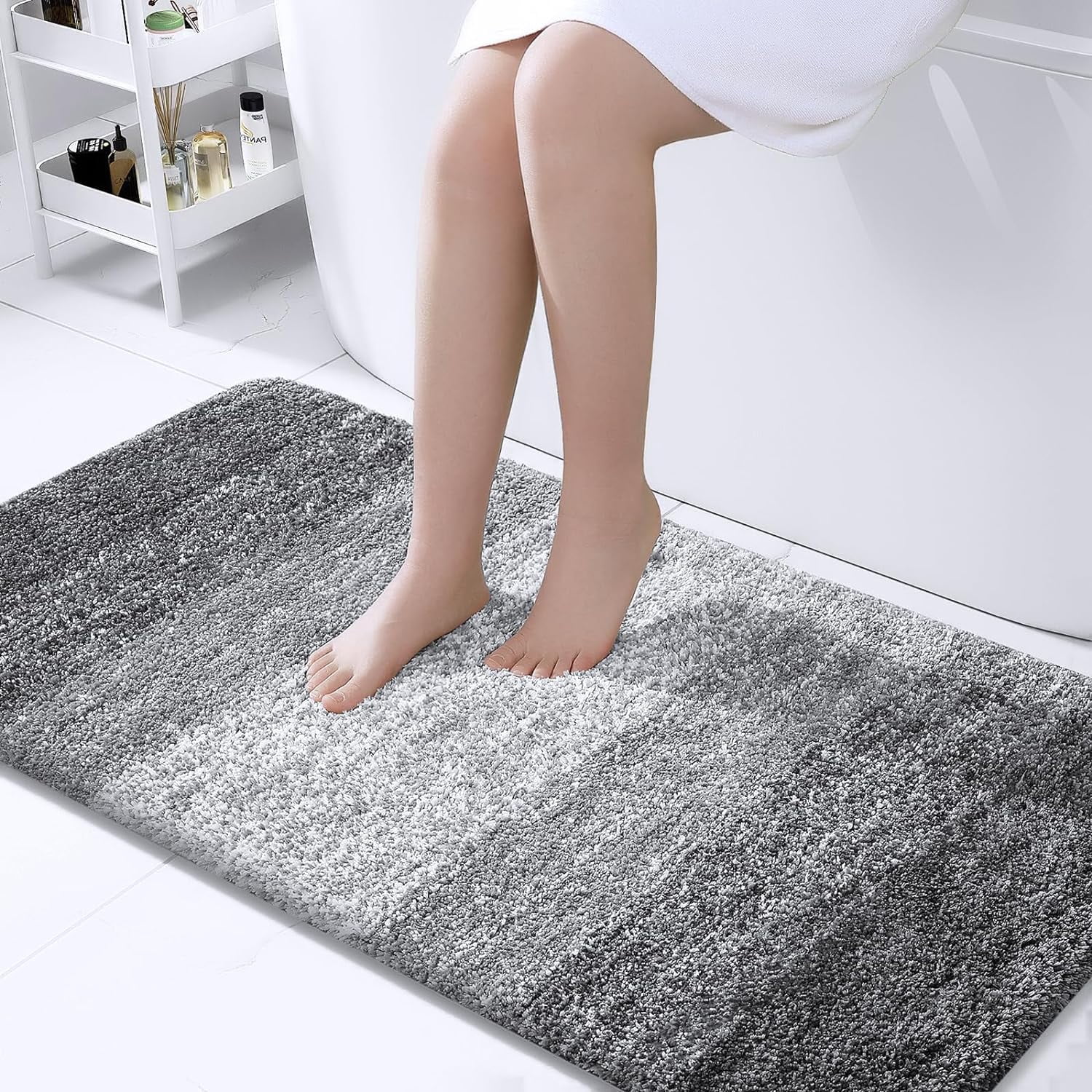 DanceeMangoos Bathroom Rugs Mat 30x20, Extra Soft Absorbent Microfiber ...