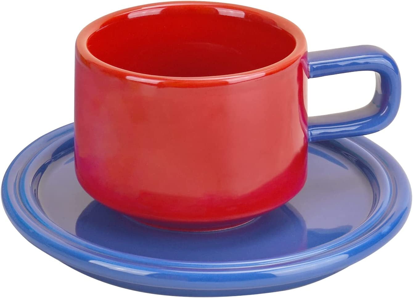 Coffee Mug Large-Capacity Mug Personalized Contrast Color Coffee Cup Living  Room Tea Cup Set Ceramic…See more Coffee Mug Large-Capacity Mug