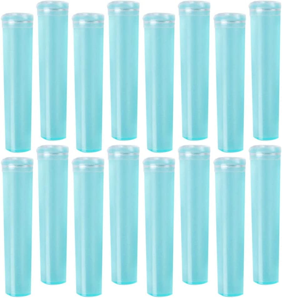 DanceeMangoos Clear Vases 100Pcs Floral Water Tubes Vials Stem Rose