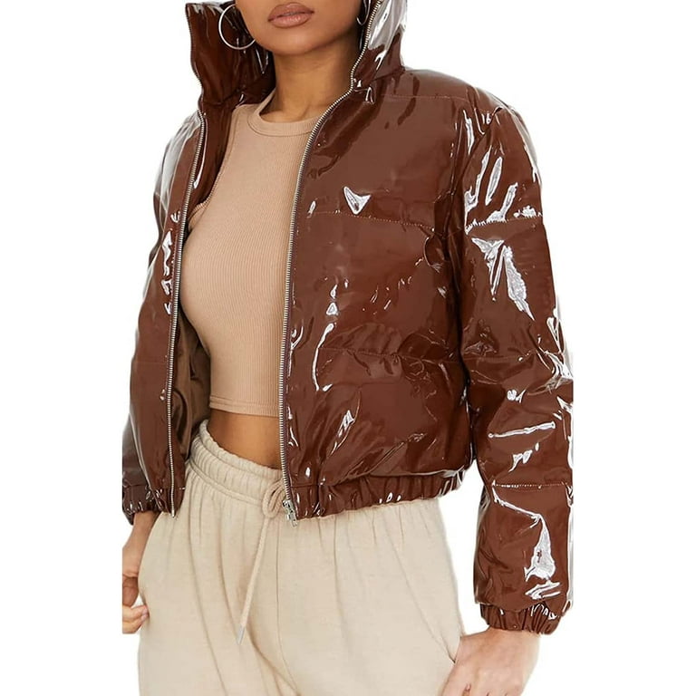 DanceeMangoos Leather Jacket Women Y2k Jacket for Women Y2k Clothing Oversized  Leather Jacket Women 