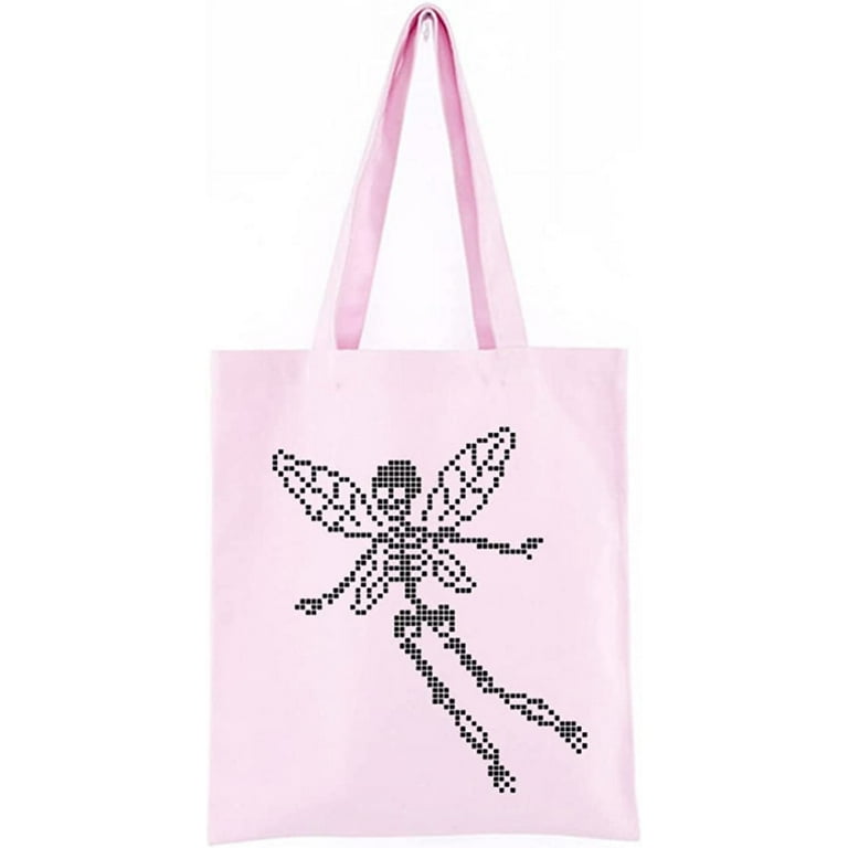 Canvas Tote Bag - Accessories - PINK