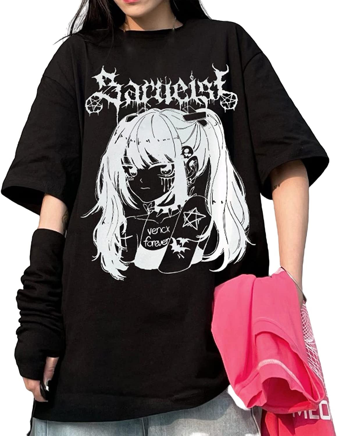 Iconic 02 Goth Boy Unisex Tshirt, Anime Clothing, Emo Character, Husbando,  Psychobreak, Atsui Apparel