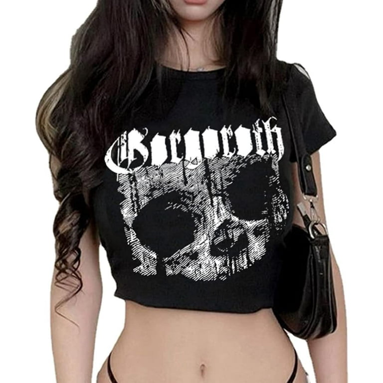 DanceeMangoos Grunge Shirt Gothic Shirt Alternative Clothing Goth Grunge Clothes  Alt Clothing Goth Shirt 