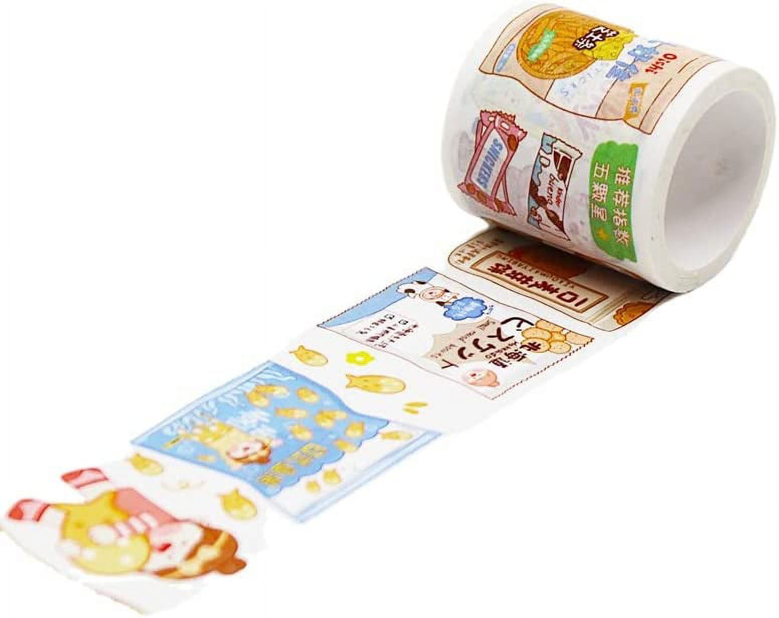 DanceeMangoos Kawaii Washi Tape Set - Cute Washi Paper Masking