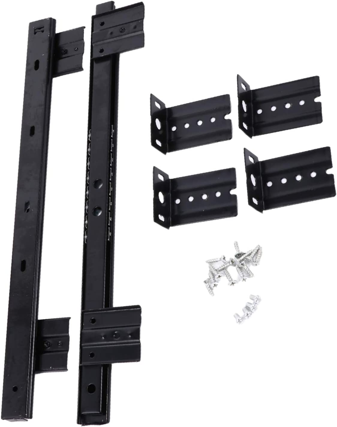 DanceeMangoos Keyboard drawer rail Desk Tray Slide Rail Track Ball