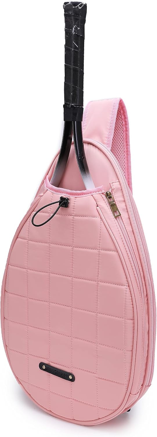 Pickleball Tennis Backpack For Men & Women – Adjustable Crossbody Sling Bag With Paddle Storage, Water Bottle Holder & Anti-Theft Pocket