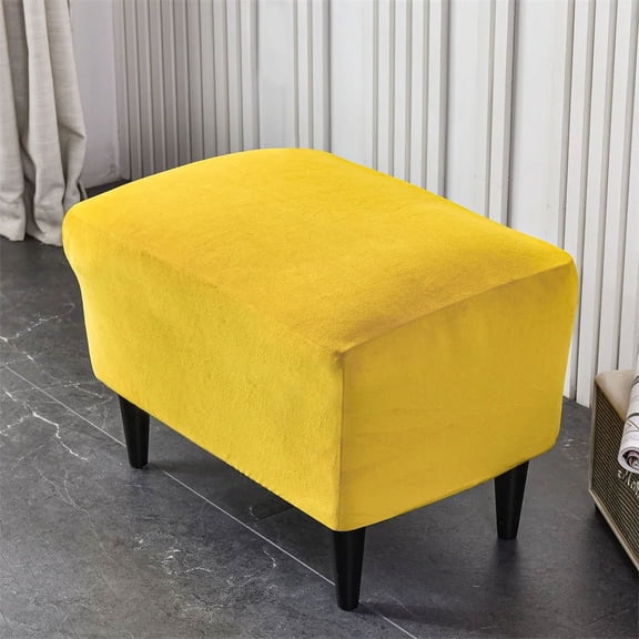 DanceeMangoos Solid Color Velvet Tub Armchairs Covers Elastic Club Sofa Cover Coffee Bar Relax Single Sofa Slipcover with Seat Cushion Case