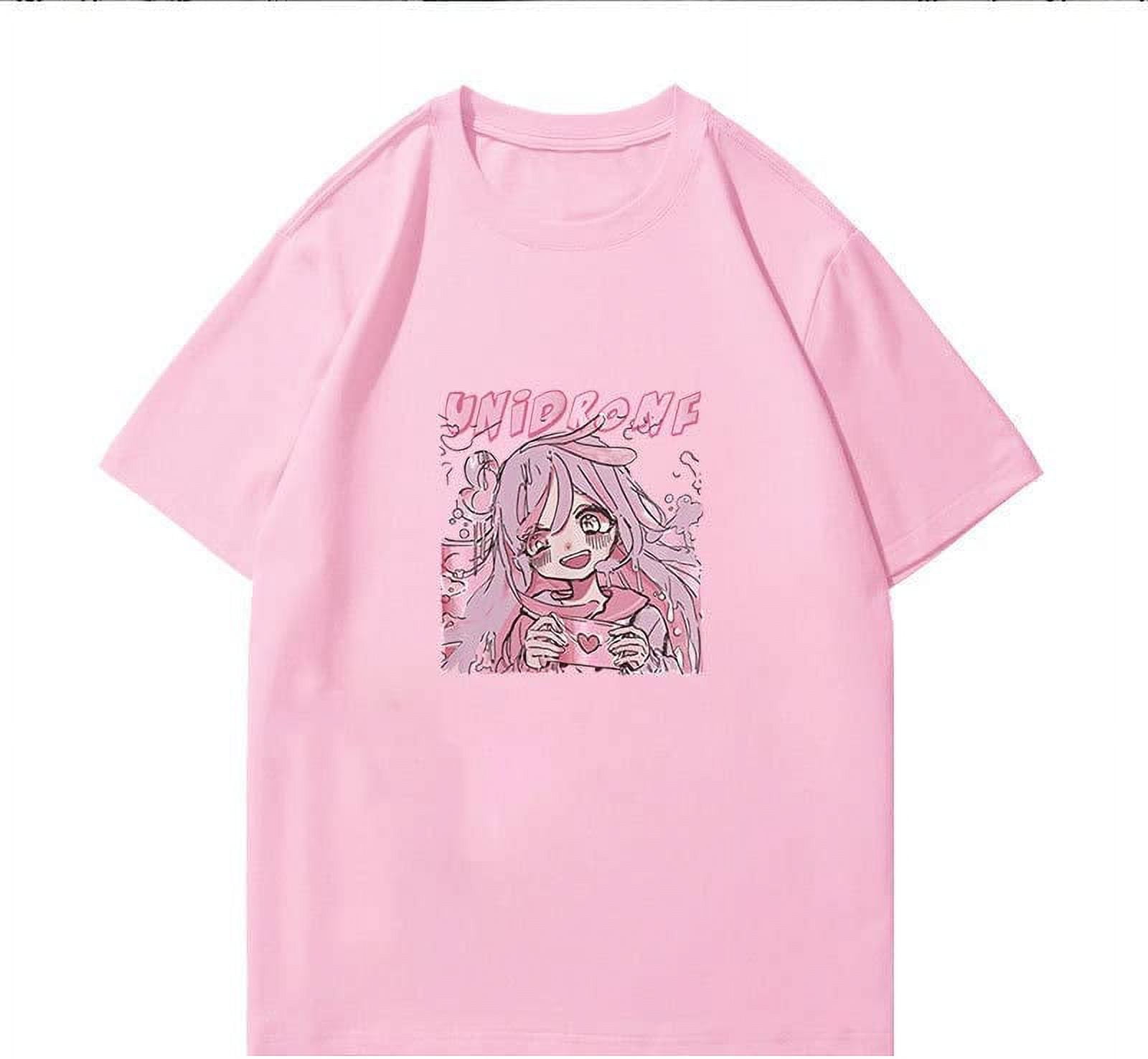 DanceeMangoos Men Harajuku Streetwear T-Shirt Grunge Oversized Baggy Tee  Shirt Y2K Anime Graphic Goth Emo Summer Clothes 