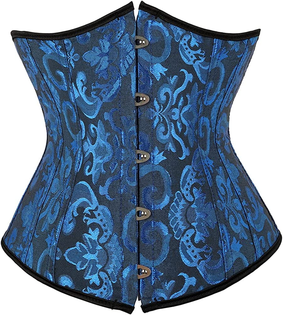 DanceeMangoos Women's 9427 Lace Up Boned Underbust Waist Trainer Corset - Walmart.com