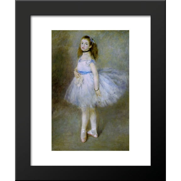 Dancer 20x24 Framed Art Print by Renoir, Pierre Auguste