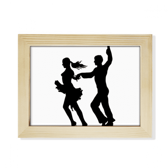 Dancer Duet Dance Performance Art Desktop Photo Frame Picture Art Decoration Painting 6x8 inch