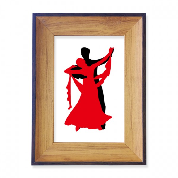 Dancer Duet Dance Social Dancing Photo Frame Exhibition Display Art Desktop Painting
