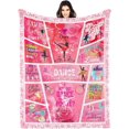 thumbnail image 1 of Dancer Gifts Blanket, Dance Recital Gifts for Girls Women, Ballet Dance Teacher Appreciation Gifts, Gifts for Dance Lovers Throw Blanket 60"X50", 1 of 6