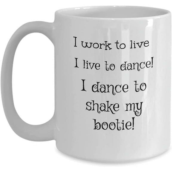 Dancer Mug, Dancer Coffee Mug, Salsa Dancer, Disco Dancer, Love to Dance, Dancing Birthday gifts, Coffee or Tea Cup