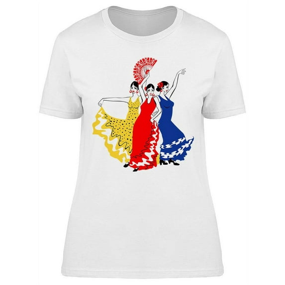 Dancer Sevillanas T-Shirt Women -Image by Shutterstock, Female Large