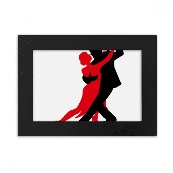 Dancer Social Dancing Duet Dance Desktop Photo Frame Ornaments Picture Art Painting