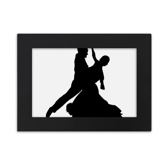 Dancer Sports Performance Duet Dance Desktop Photo Frame Ornaments Picture Art Painting