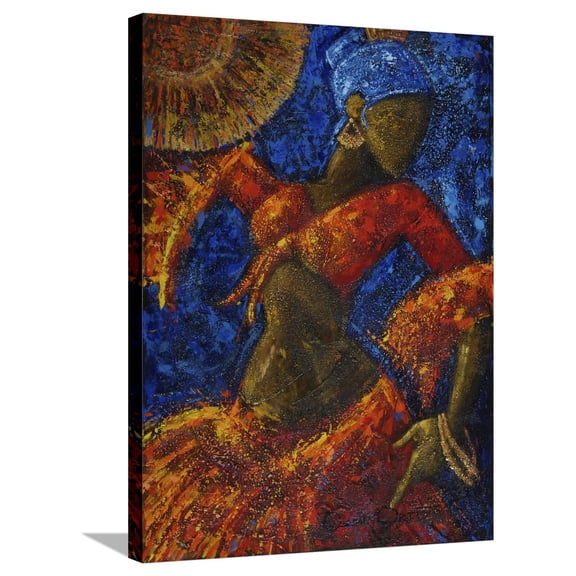 Art.com Dancer Stretched Canvas Print Wall Art by Oscar Ortiz, 24" x 32"