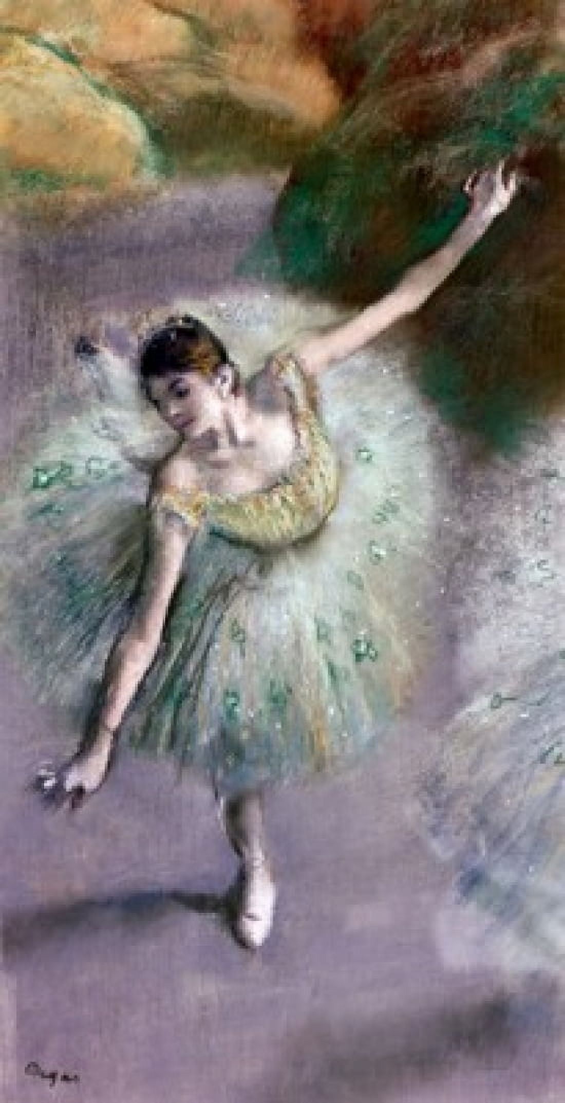 Dancer by Edgar Degas 1834-1917 Canvas Art - Edgar Degas (18 x 24)